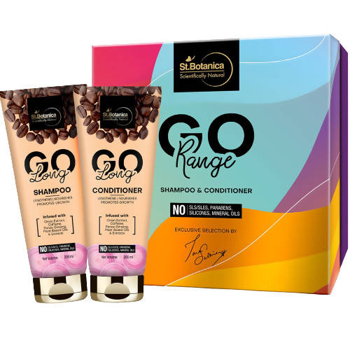 St.Botanica Go Long Shampoo And Conditioner Combo | Grocsy