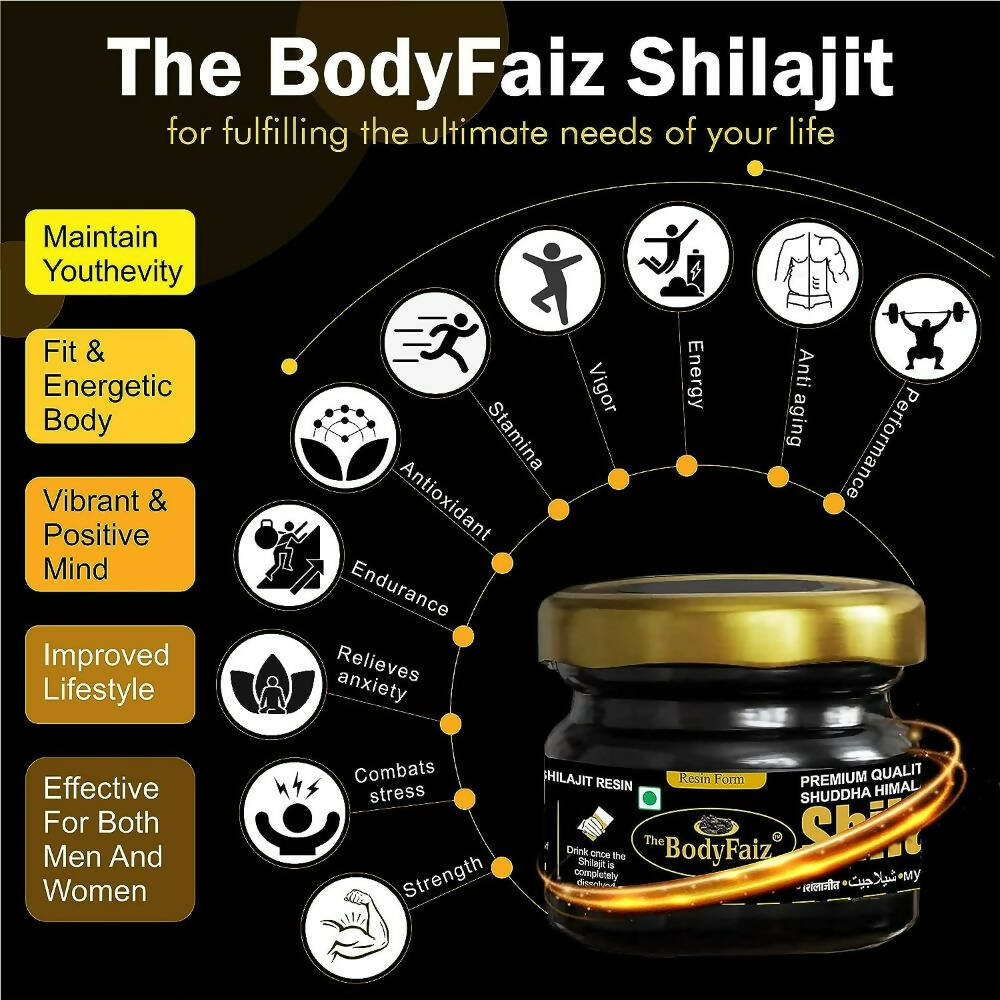 The BodyFaiz Shuddha Himalayan Sj Resin | Grocsy