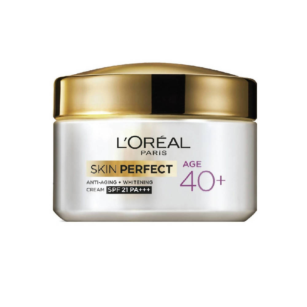 L'Oreal Paris Age 40+ Skin Perfect Anti Aging Whitening Cream SPF 21 PA+++ | Grocsy