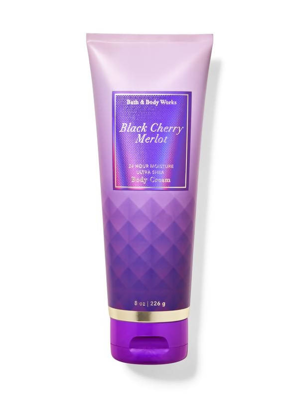Bath & Body Works Black Cherry Merlot Ultra Shea Body Cream | Grocsy