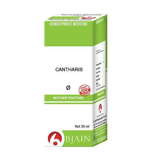 Bjain Homeopathy Cantharis Mother Tincture Q | Grocsy