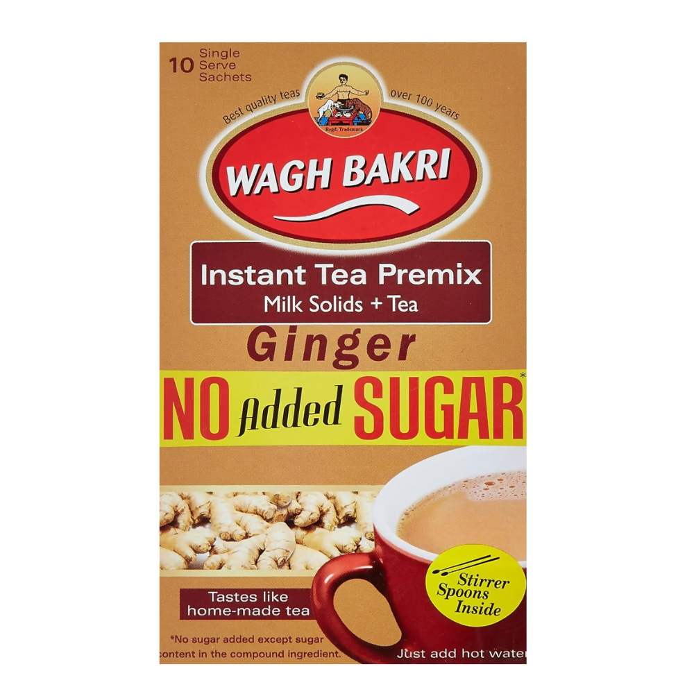 Wagh Bakri Ginger Instant Tea Premix | Grocsy