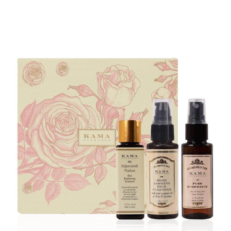 Kama Ayurveda 3 Step Skincare Gift Box | Grocsy