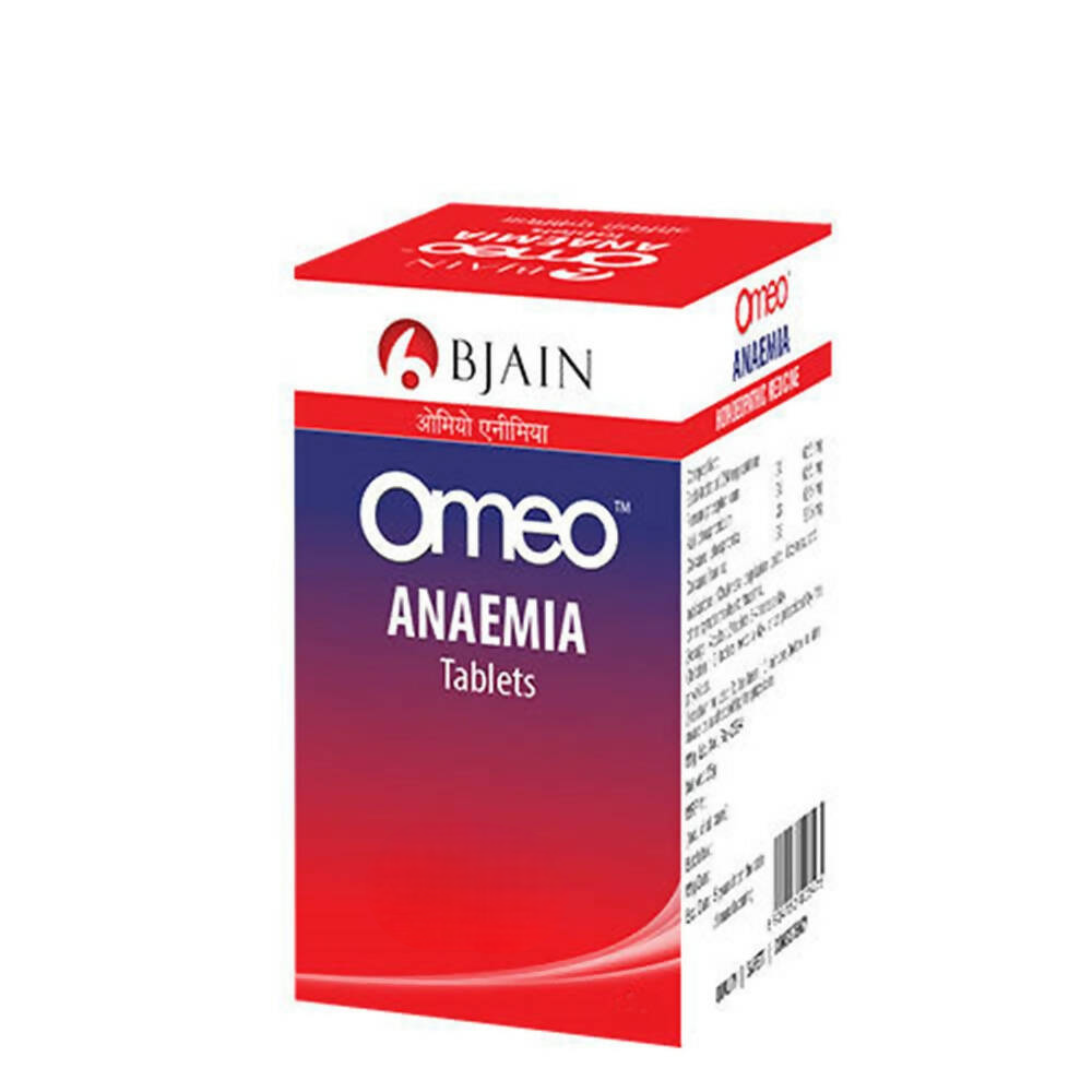 Bjain Homeopathy Omeo Anaemia Tablets | Grocsy