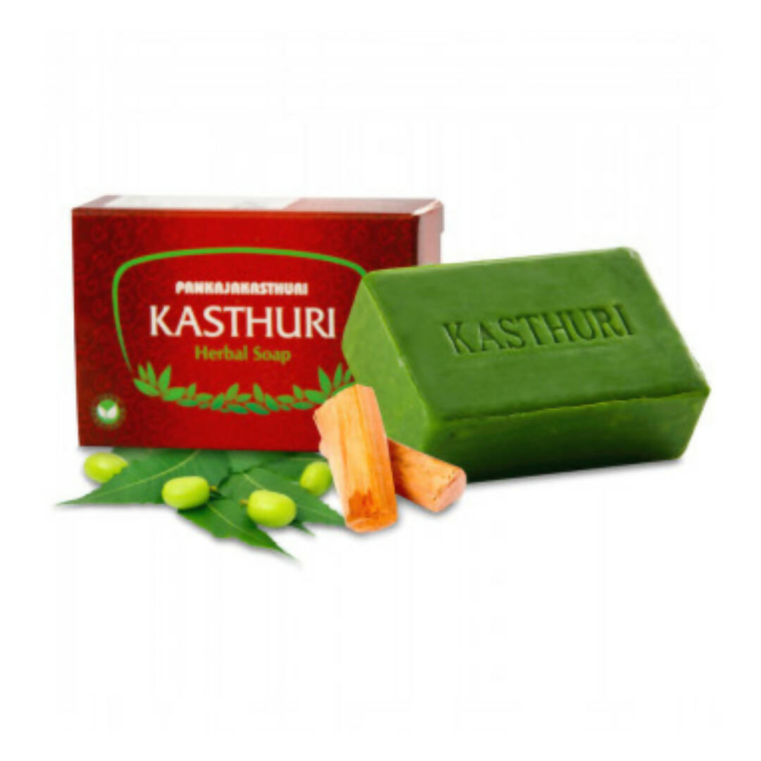 Pankajakasthuri Kasthuri Herbal Soap | Grocsy