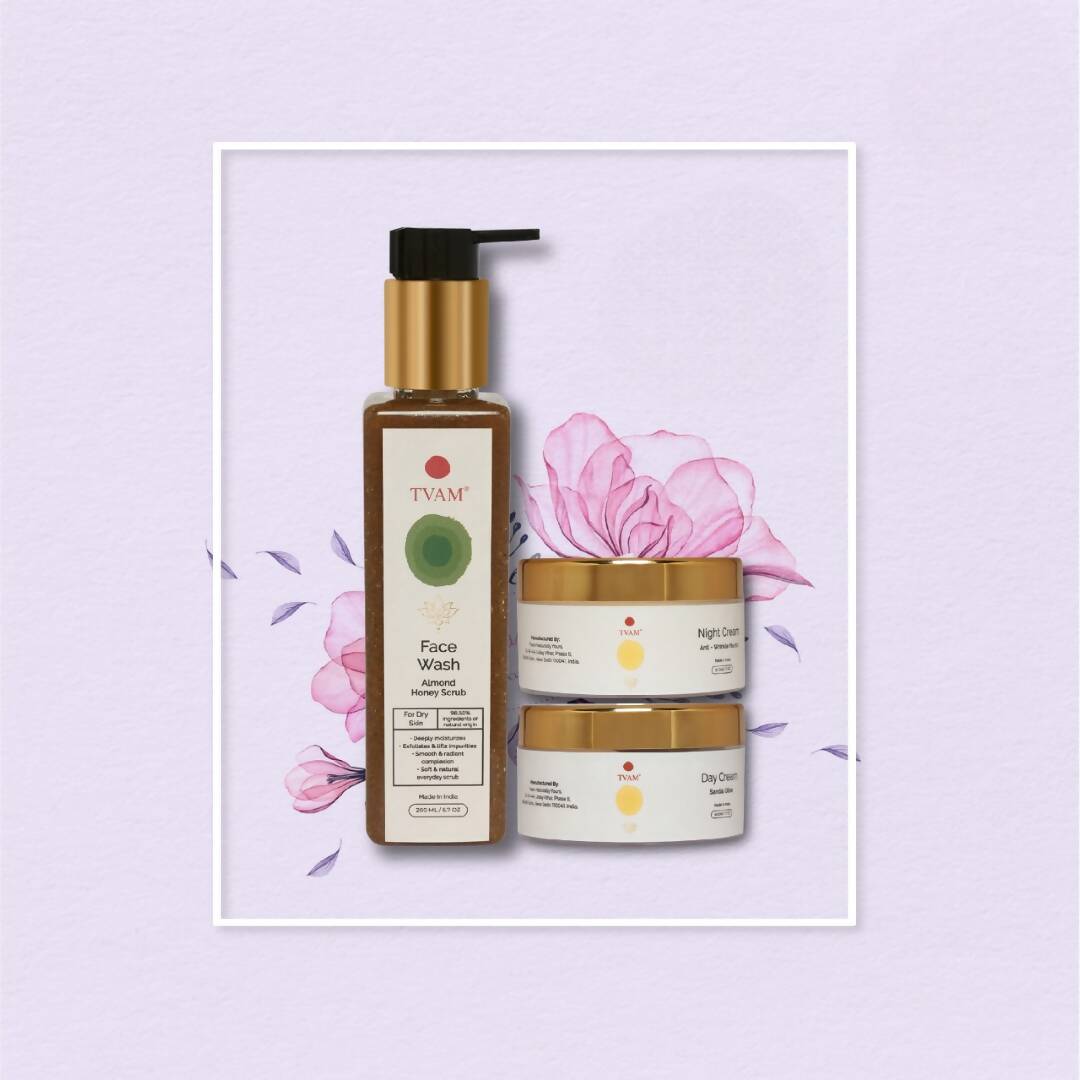 Tvam Daily Face Regime (Dry) | Grocsy