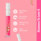 NY Bae Gloss Getter Lip Gloss - Pink Melon 02 | Grocsy