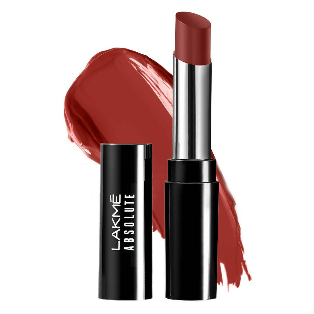 Lakme Absolute Skin Dew Satin Lipstick - 301 Red Dare | Grocsy