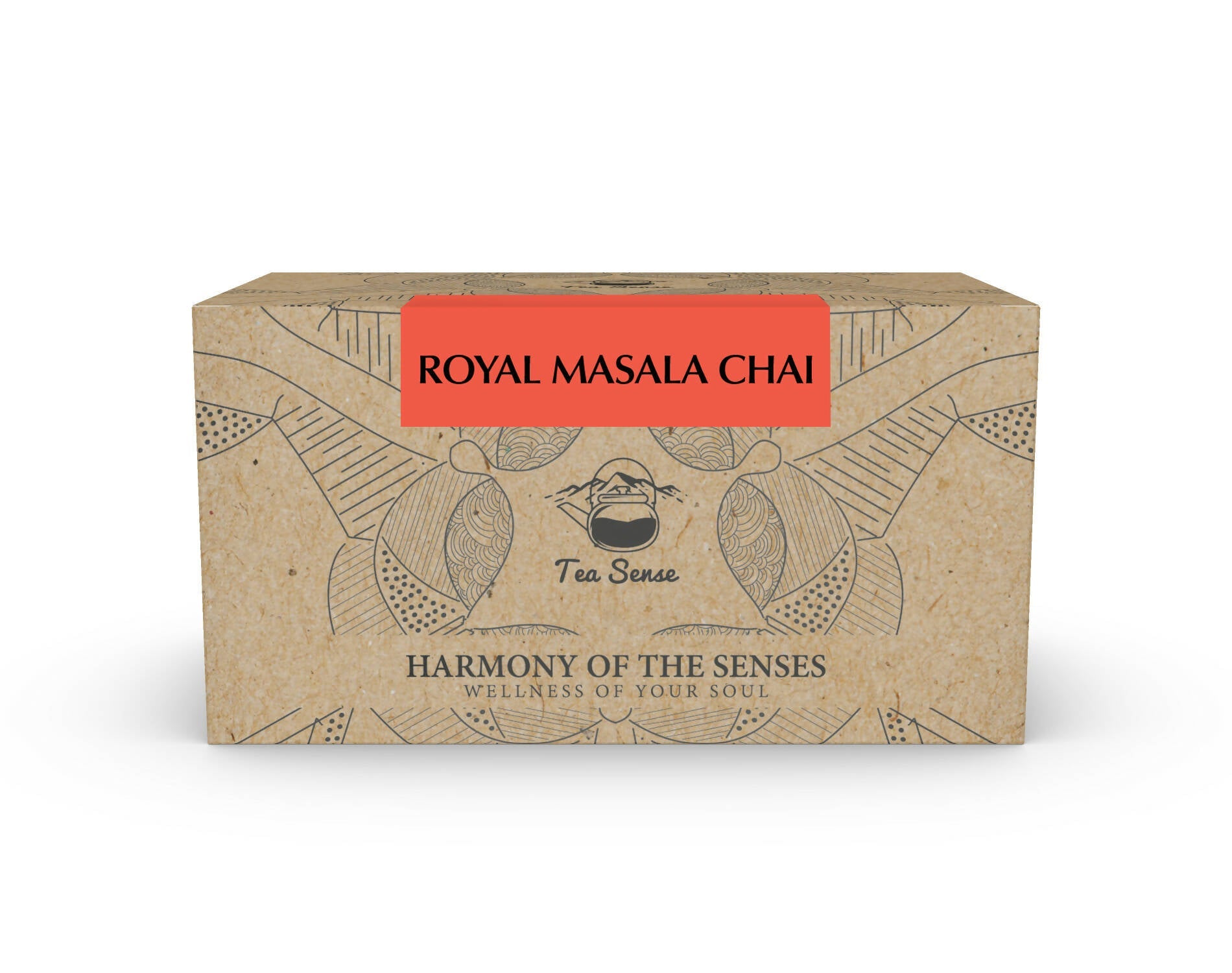 Tea Sense Royal Masala Chai Bags Box | Grocsy