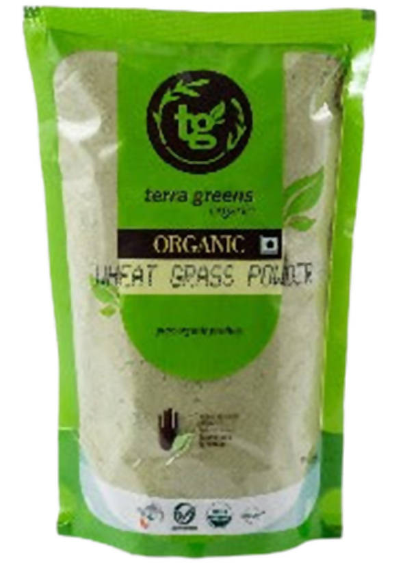 Terra Greens Organic Wheat Grass Powder | Grocsy
