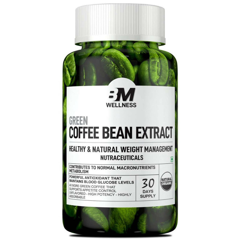 BM Wellness Green Coffee Bean Extract Tablets | Grocsy
