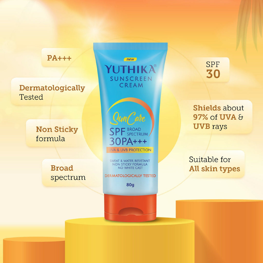 Yuthika Sunscreen Lotion SPF 30 PA+++ | Grocsy