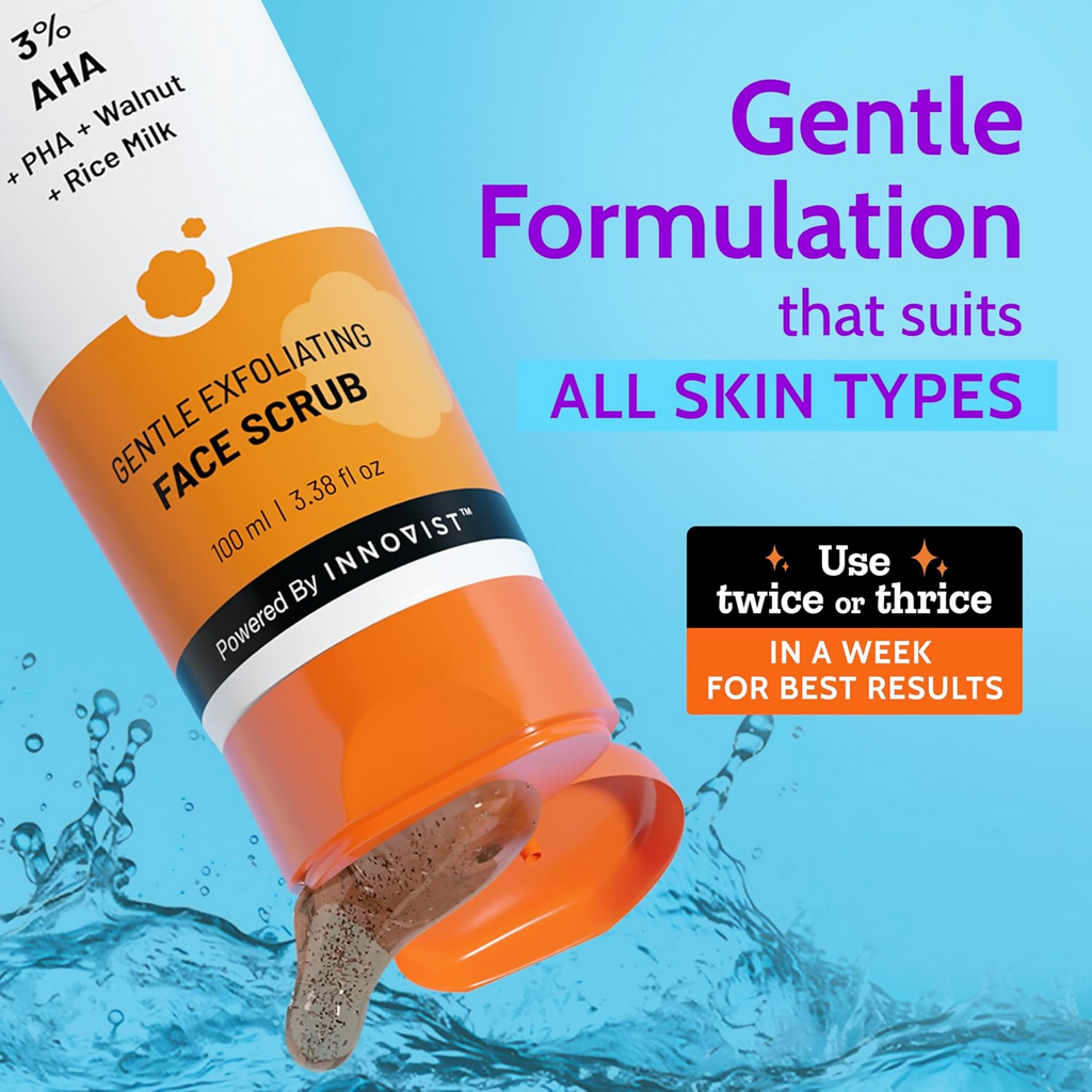 Chemist At Play Gentle Exfoliating Face Scrub With Mandelic Acid & Walnuts | Grocsy
