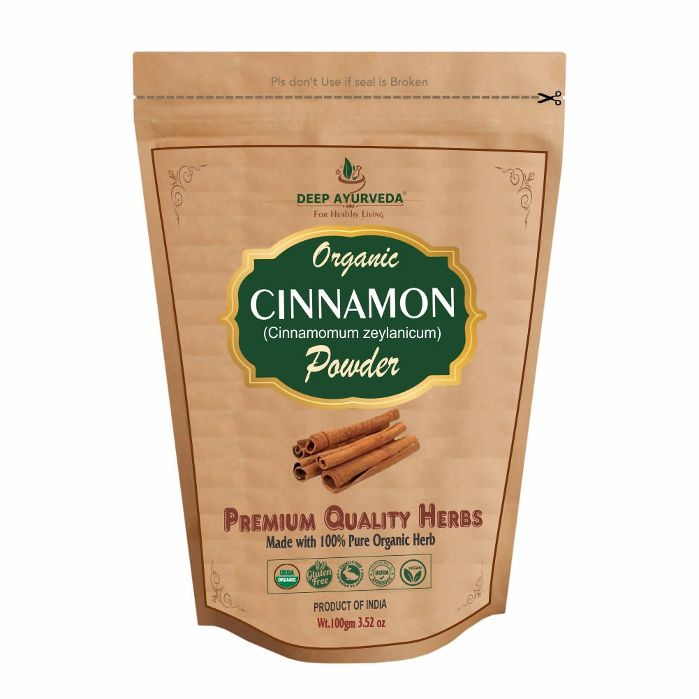 Deep Ayurveda Organic Cinnamon Powder | Grocsy