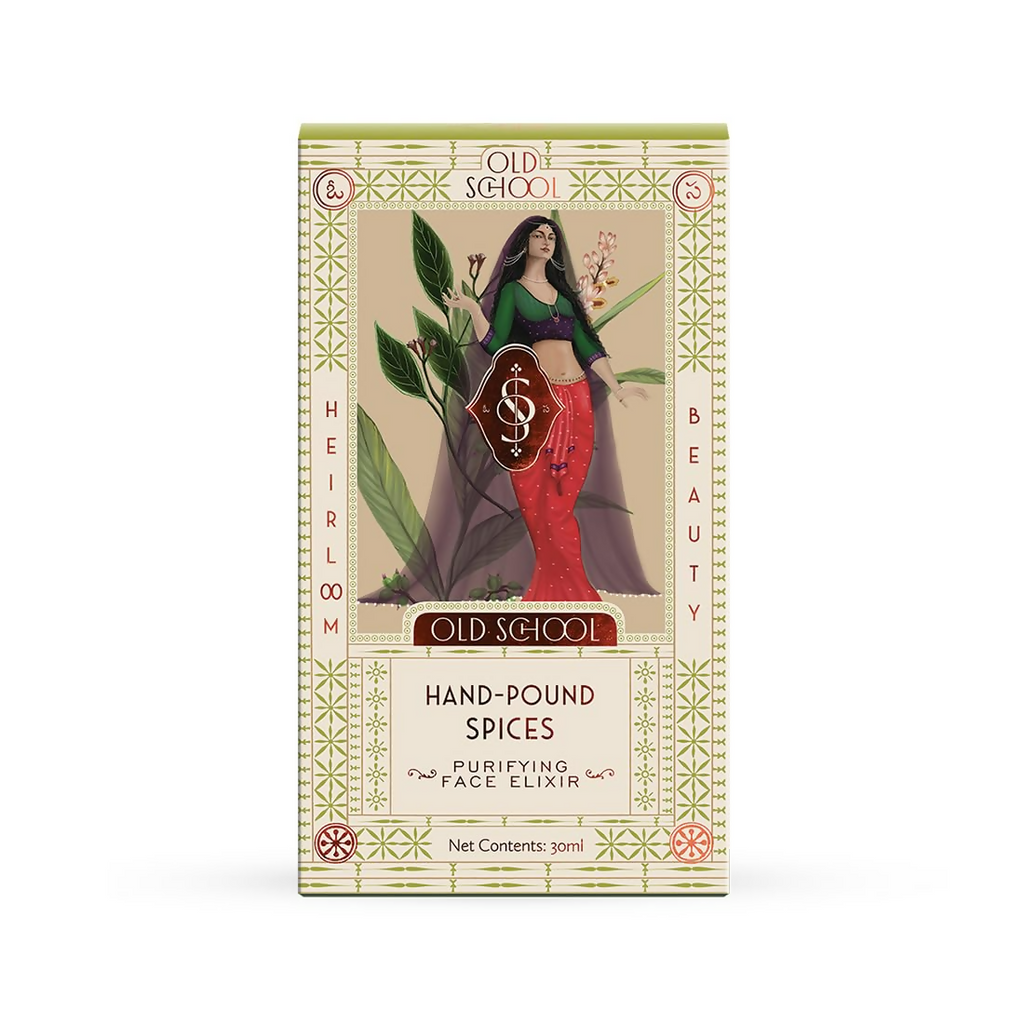 Old School Rituals Hand-Pound Spices Purifying Face Elixir | Grocsy