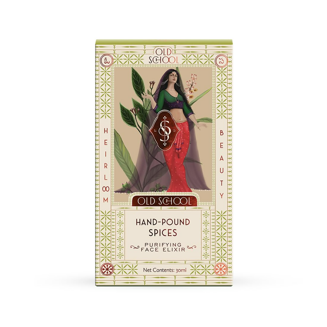 Old School Rituals Hand-Pound Spices Purifying Face Elixir | Grocsy
