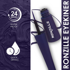Ronzille Smudgeproof And Waterproof Liquid Matte Eyeliner - Blue | Grocsy