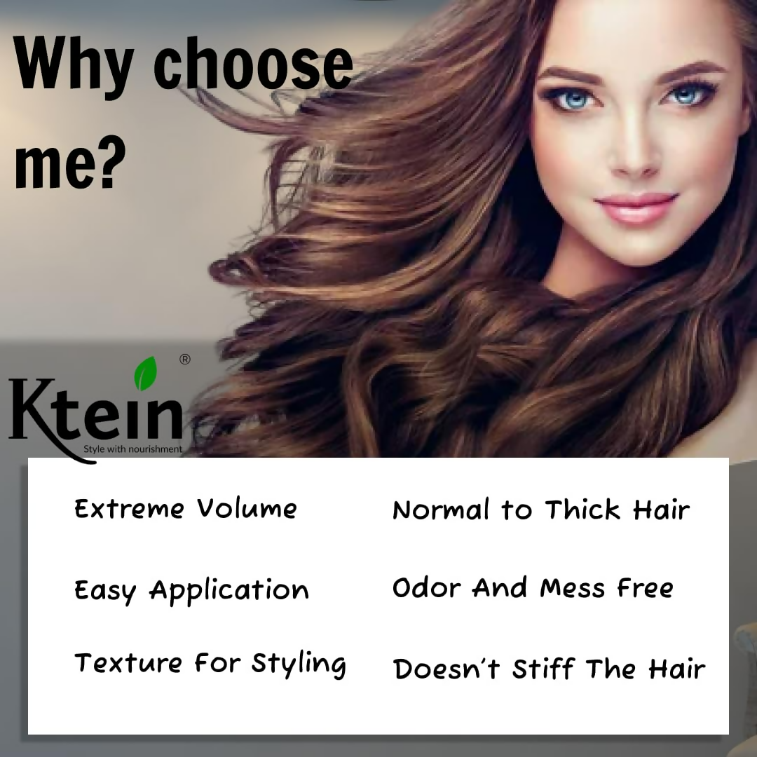 Ktein Natural 100% Plant Based Volumizing &Texturing Hair Detox Dry Shampoo Powder | Grocsy