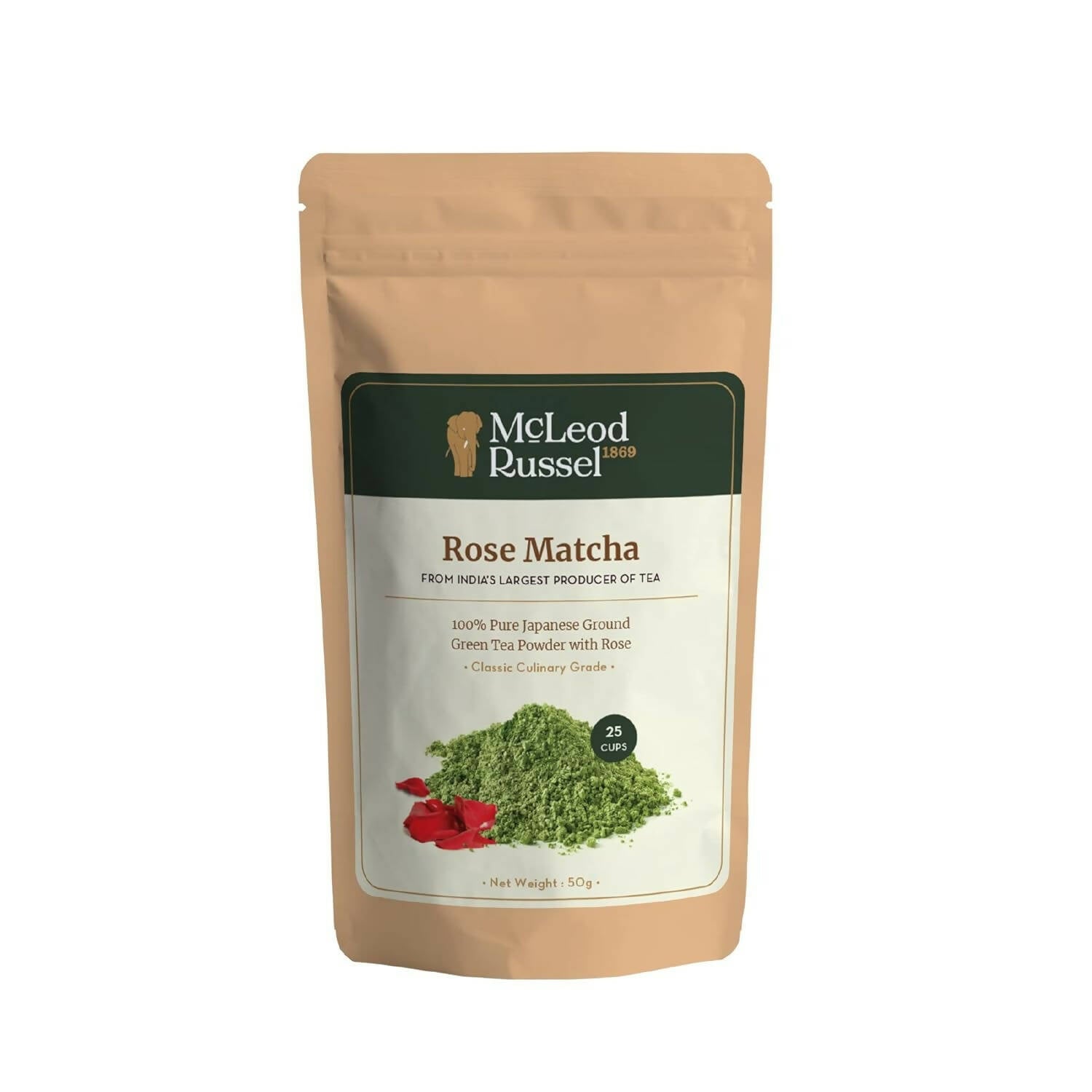 McLeod Russel 1869 Rose Matcha - 100% Pure Japanese Matcha Green Tea | Grocsy