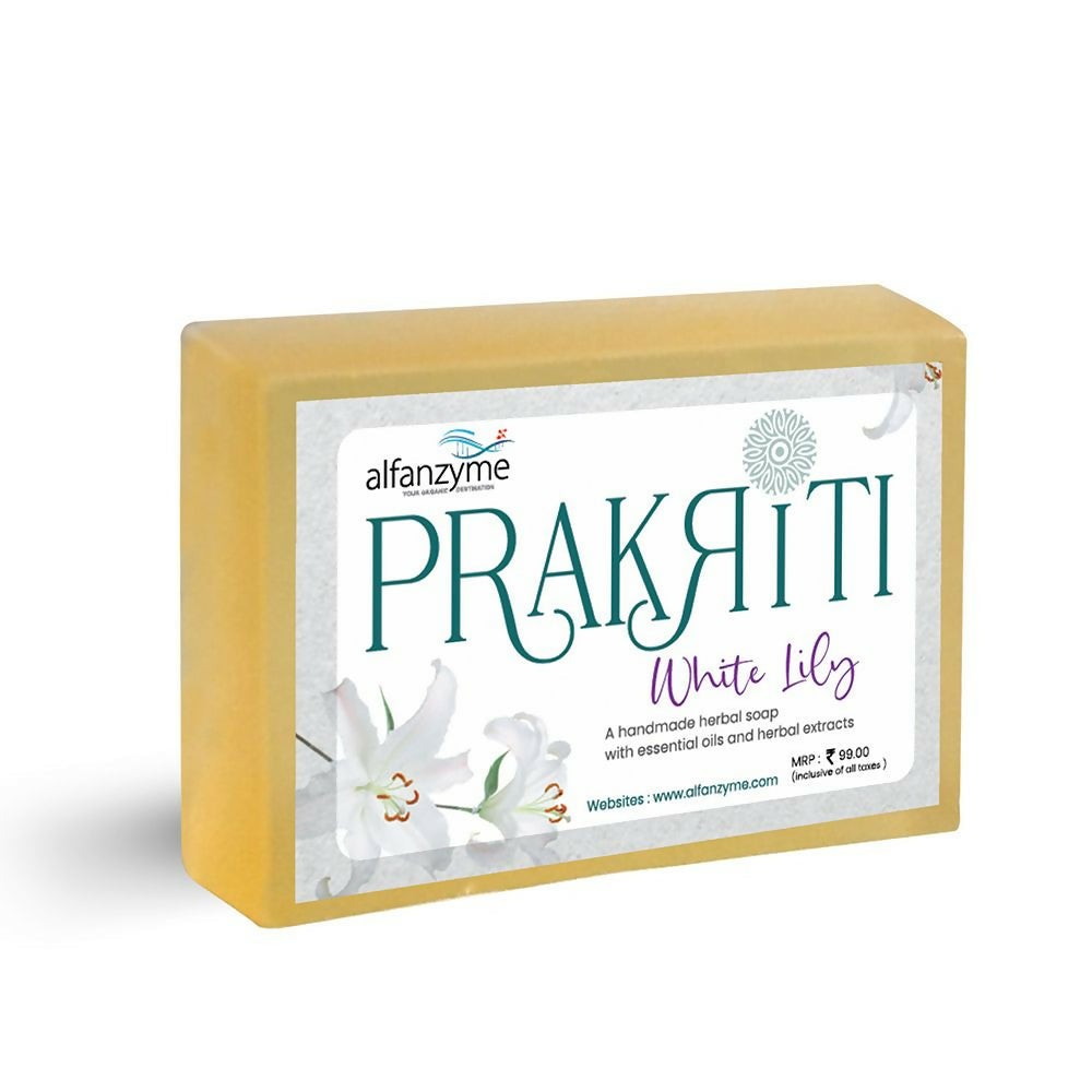 Prakriti Herbal Soap White Lily | Grocsy