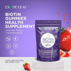 Exotic Leaf Biotin Gummies | Grocsy