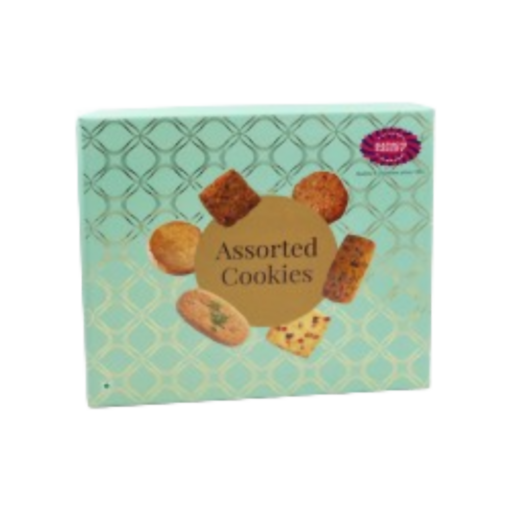 Karachi Bakery Assorted Cookies (Green) | Grocsy