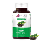Bliss Welness Neem Biopiperine Tablets | Grocsy