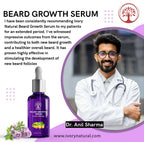 Ivory Natural Beard Growth Serum For Beard Wellness | Grocsy