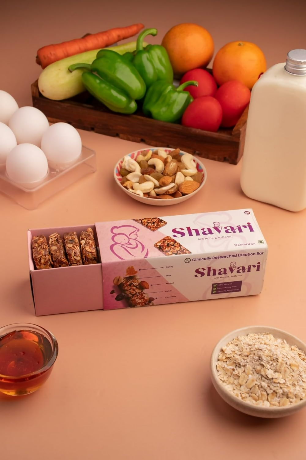 Shavari Lactation Bars For Supermoms Establish Early Lactation | Grocsy