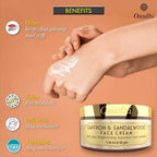 Osadhi Saffron & Sandalwood Face Cream | Grocsy