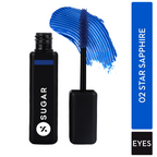 Sugar Cosmetics Bold Unfold Waterproof Mascara - 02 Star Sapphire | Grocsy