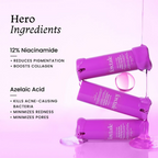 Foxtale 12% Niacinamide + Azelaic Acid Clarifying Serum | Grocsy