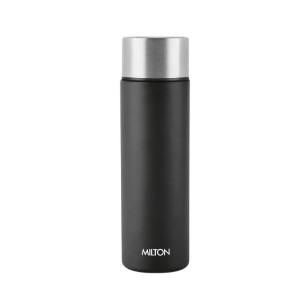 Milton Glide 1000 Stainless Steel Water Bottle - Black | Grocsy