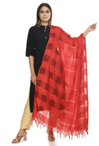 Mominos Fashion Red Window Dupatta | Grocsy