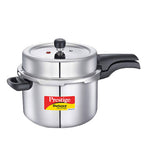 Prestige SS Deluxe Alpha Svachh Stainless steel Pressure Cooker | Grocsy