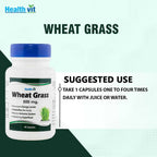 Healthvit Wheat Grass Capsules | Grocsy