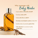 Nat Habit Balamool Sunthi Pure Baby Maah Baby Massage Oil | Grocsy