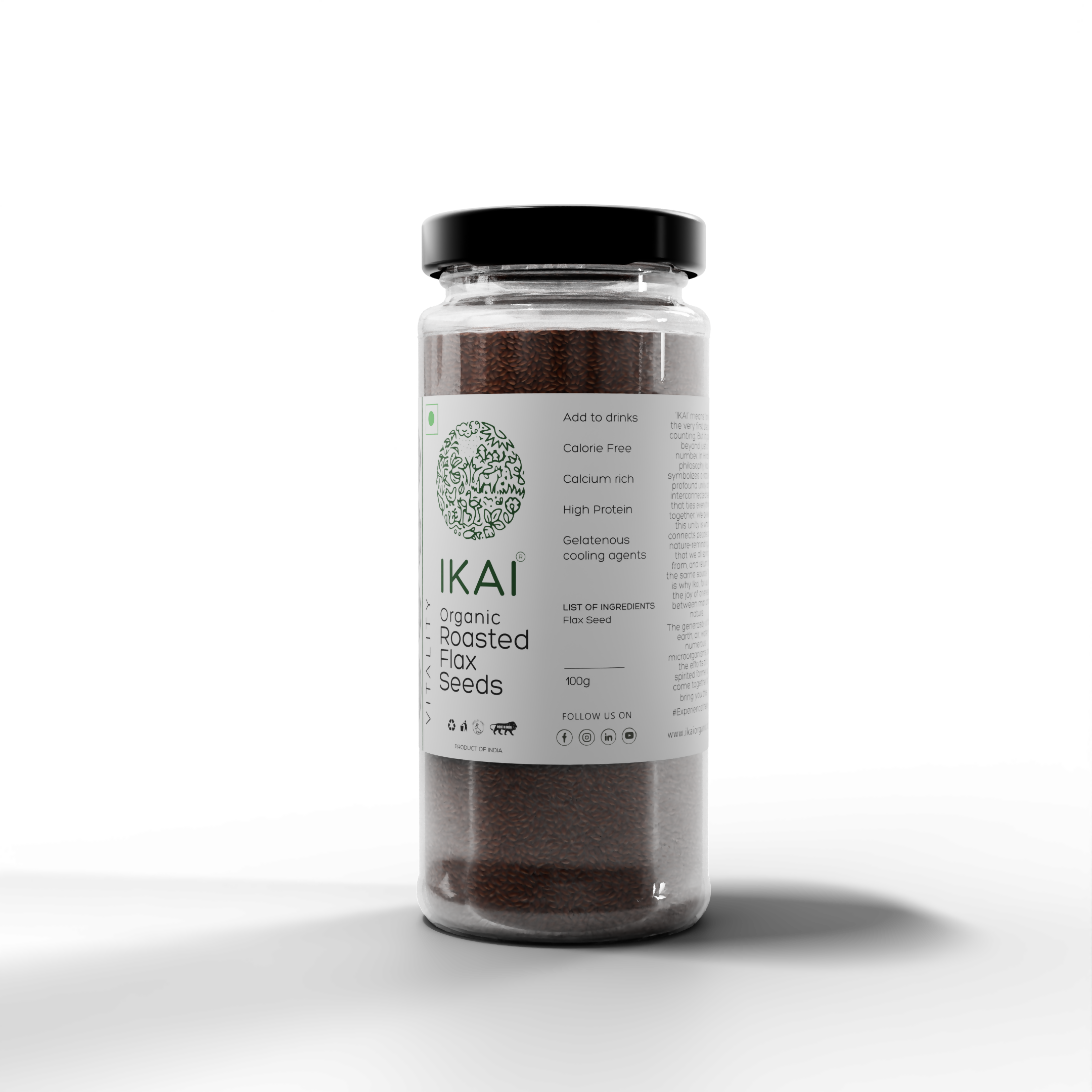 IKAI Organic Flax Seeds | Grocsy