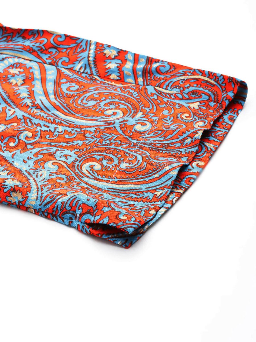 Ahalyaa Women's Traditional Wear Co-ods - Teal Blue | Grocsy