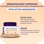 Sanfe Body Lightening Oil With 100% Kojic Acid & Kesar | Grocsy