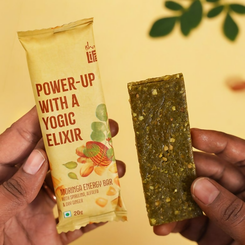 Isha Life Moringa Energy Bar | Grocsy