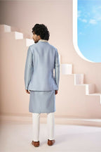 Open Nehru Jacket by Hilo Design | Grocsy