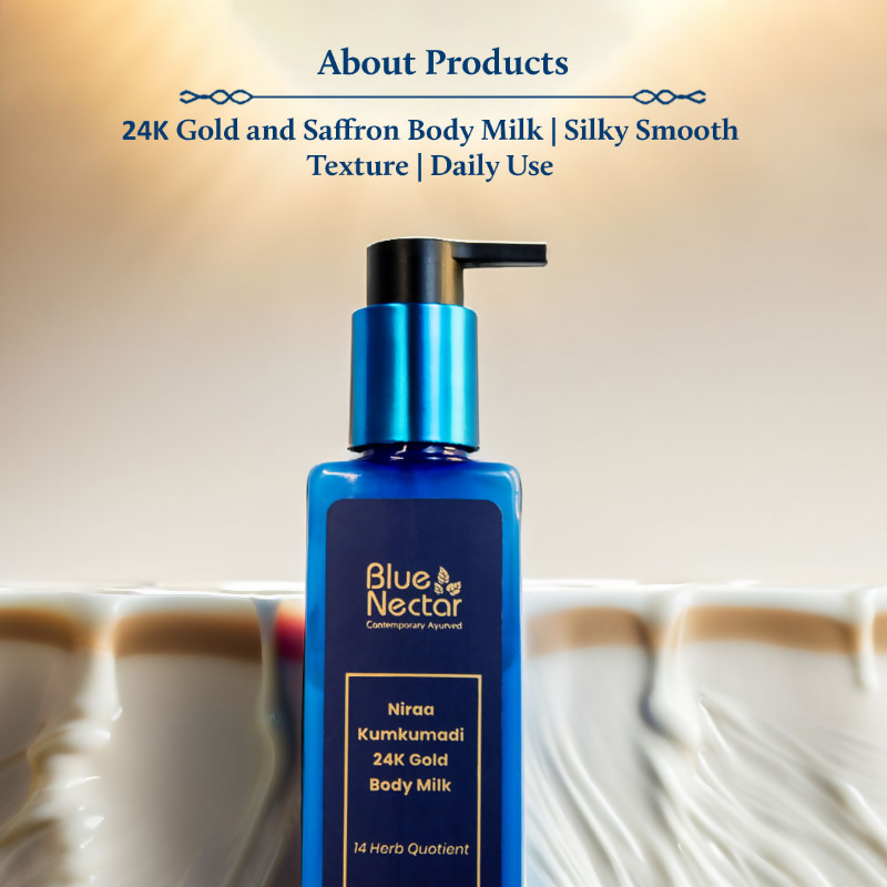 Blue Nectar 24k Gold Body Milk Moisturizer | Grocsy