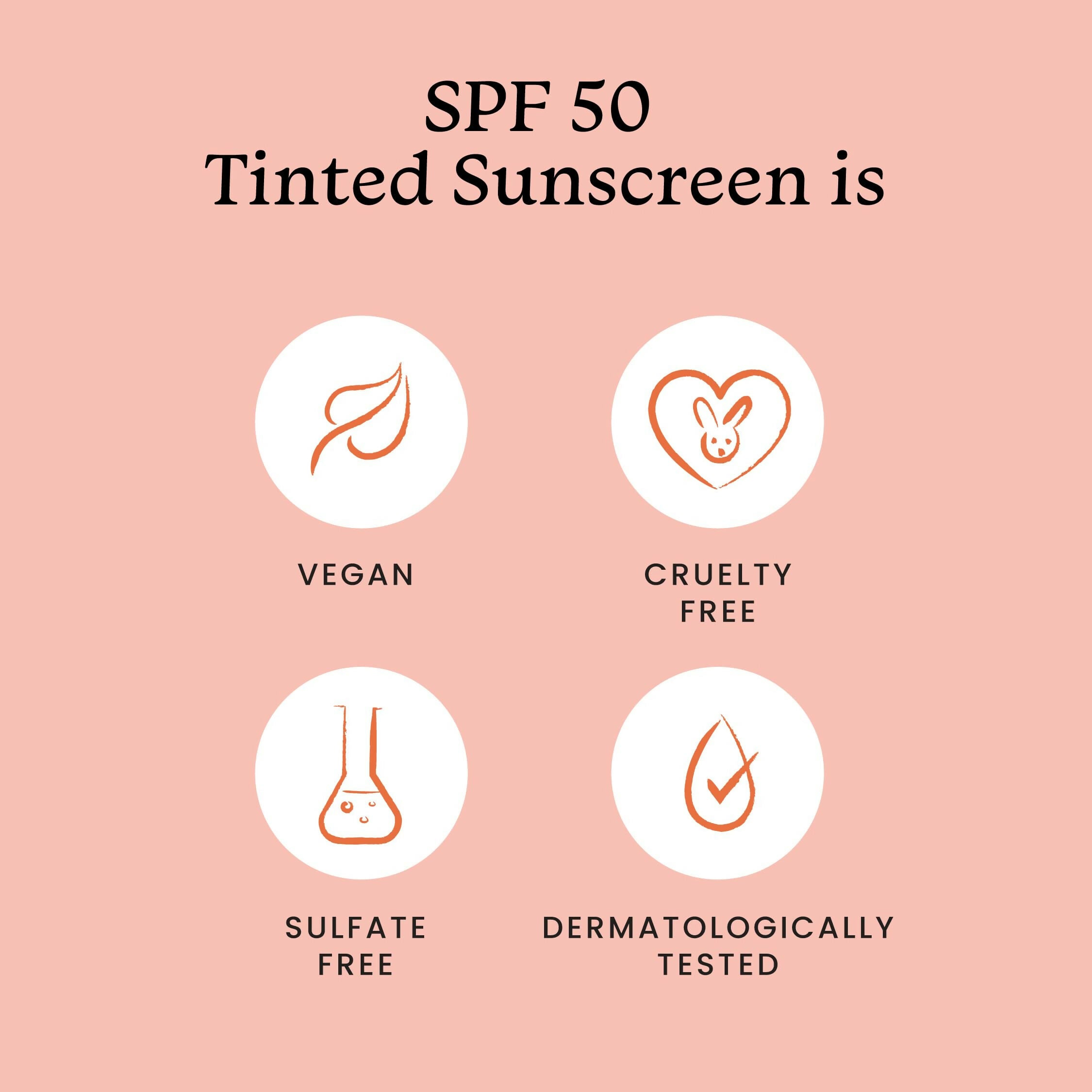 Foxtale Tinted Sunscreen SPF 50 PA++++ & Primer Shade 1 - Deep, Water Resistant with Dry-Touch Finish, Blurs Out Pores | Grocsy
