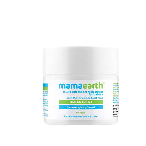 Mamaearth Milky Soft Diaper Rash Cream for Babies | Grocsy