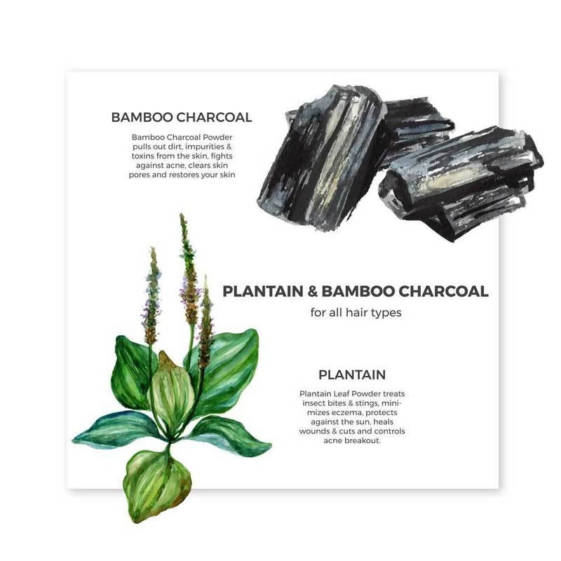Juicy Chemistry Plantain, Bamboo & Charcoal Organic Dry Shampoo | Grocsy