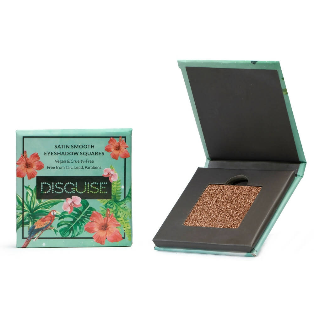 Disguise Satin Smooth Eyeshadow Squares - Metallic Bronze Arabica 210 | Grocsy