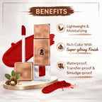 BOBI Velvet Matte Liquid Lipstick, Shade_4 RUBY | Grocsy