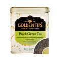 Golden Tips Peach Green Tea - Tin Can | Grocsy