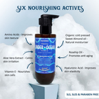 Nyassa Silkening Under The Ocean Shower Gel With Organic Argan Oil And Rosehip Oil | Grocsy